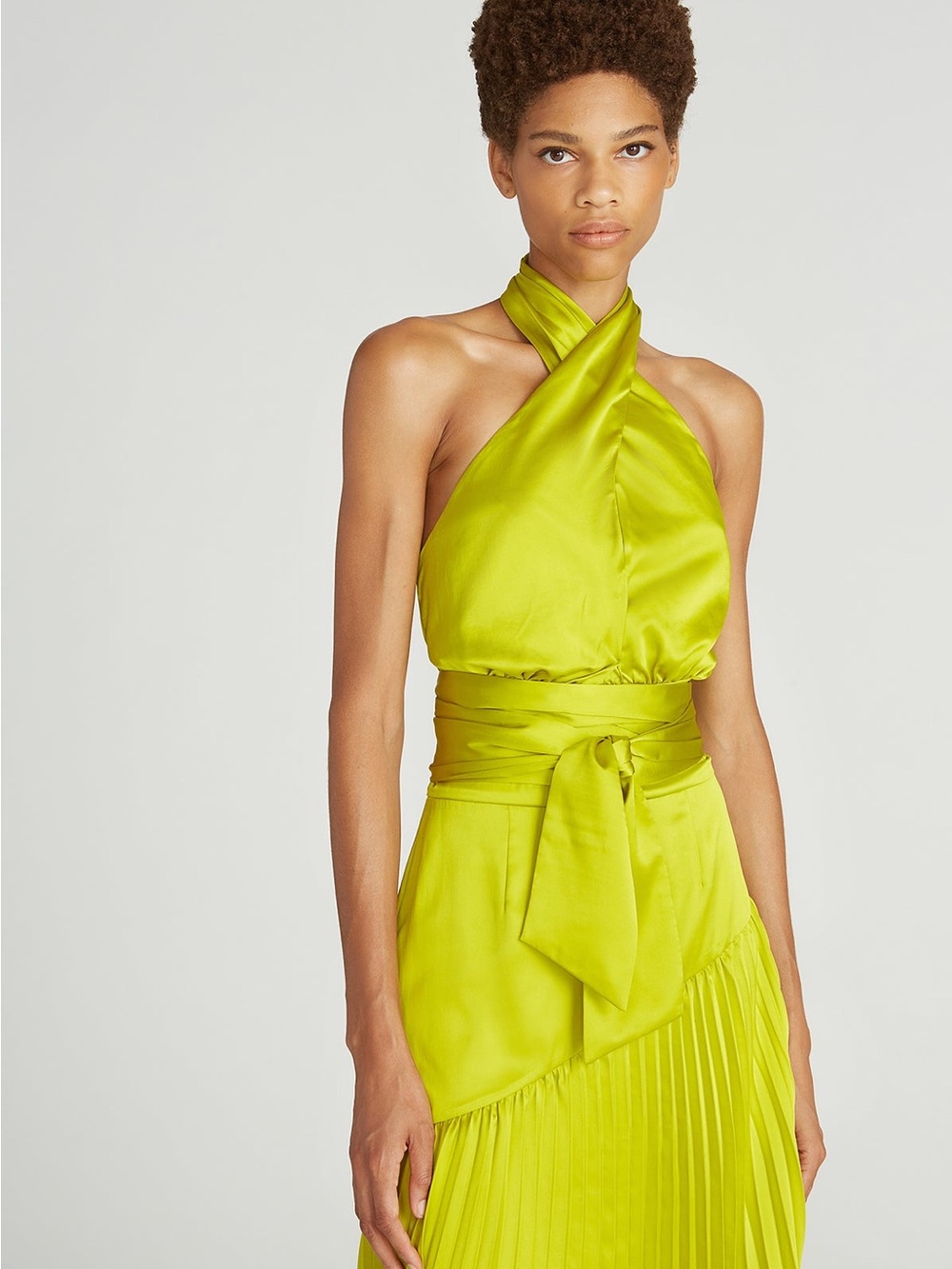 NWT AMUR Dixon Halter Dress | Size 4 - Picture 3 of 3
